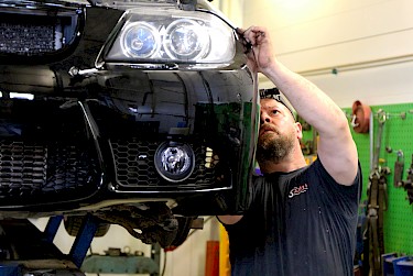 Alustan ja korin mittaukset