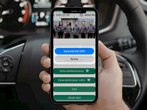 Kun kolari sattuu, hengitä syvään – vahinkoja sattuu kaikille. Tärkeintä on turvallisuus.